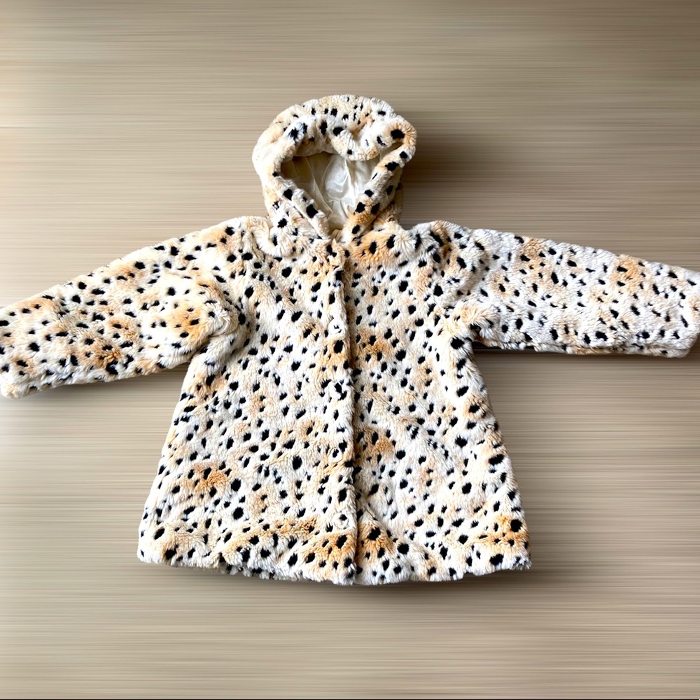 Cachcach Faux Fur Dress Coat